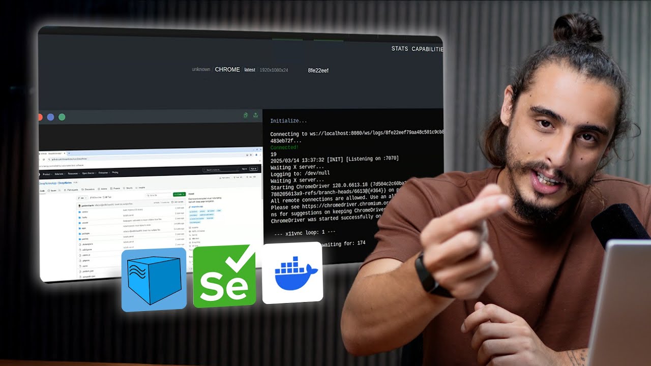Como organizo minhas AUTOMA&Ccedil;&Otilde;ES WEB com Selenium e Selenoid