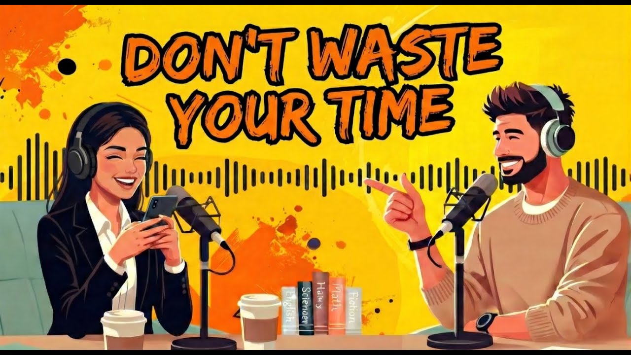 Stop Wasting Your Life! ⏳ Learn English While You Save Time | Podcast
