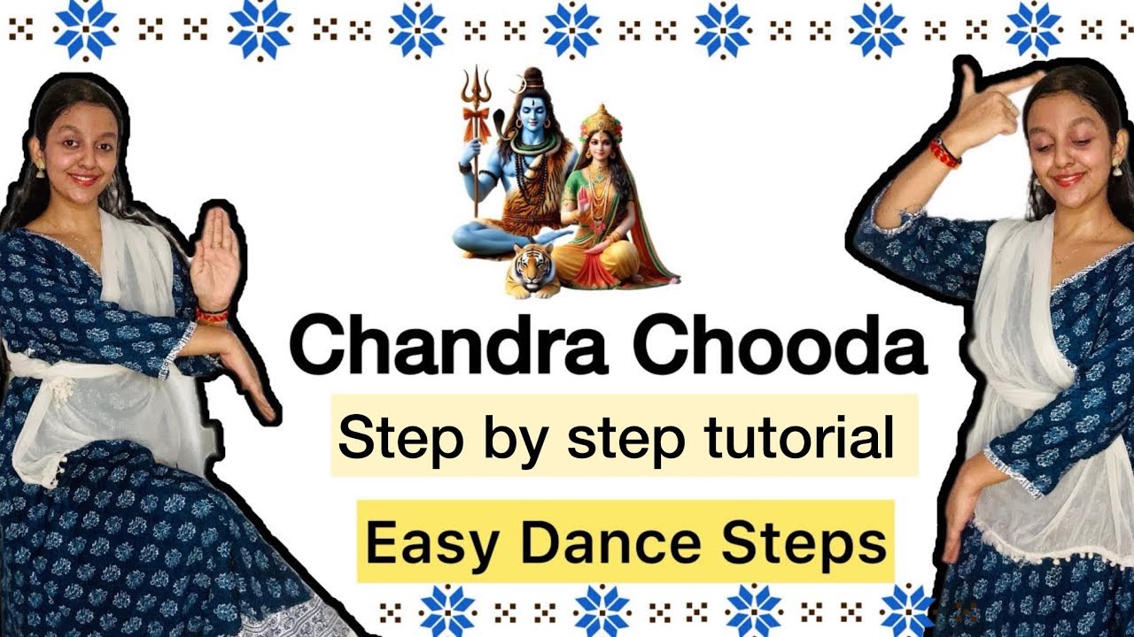 Chandrachooda | Dance Tutorial | Semi Classical | Shivratri | Trending | Easy dance steps | Viral 