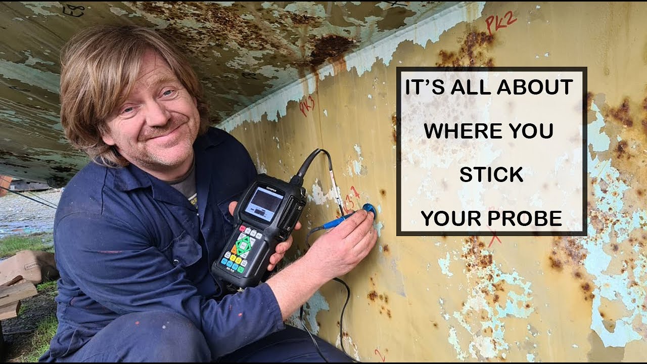 #30 - It's all about where you put your probe : Ultrasonic metal thickness testing
