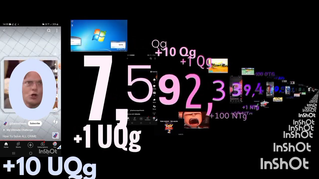 0 to trequadragintillion with sound