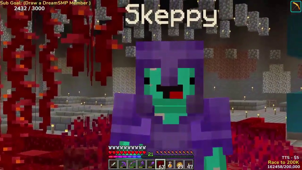 Skeppy Uncovers the Egg and BadBoyHalo, Antfrost & Captain Puffy Become Possessed Again (Dream SMP)