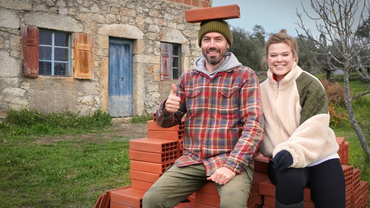 Hiding Weeks of Hard Work on Our Stone Cabin Home Renovation