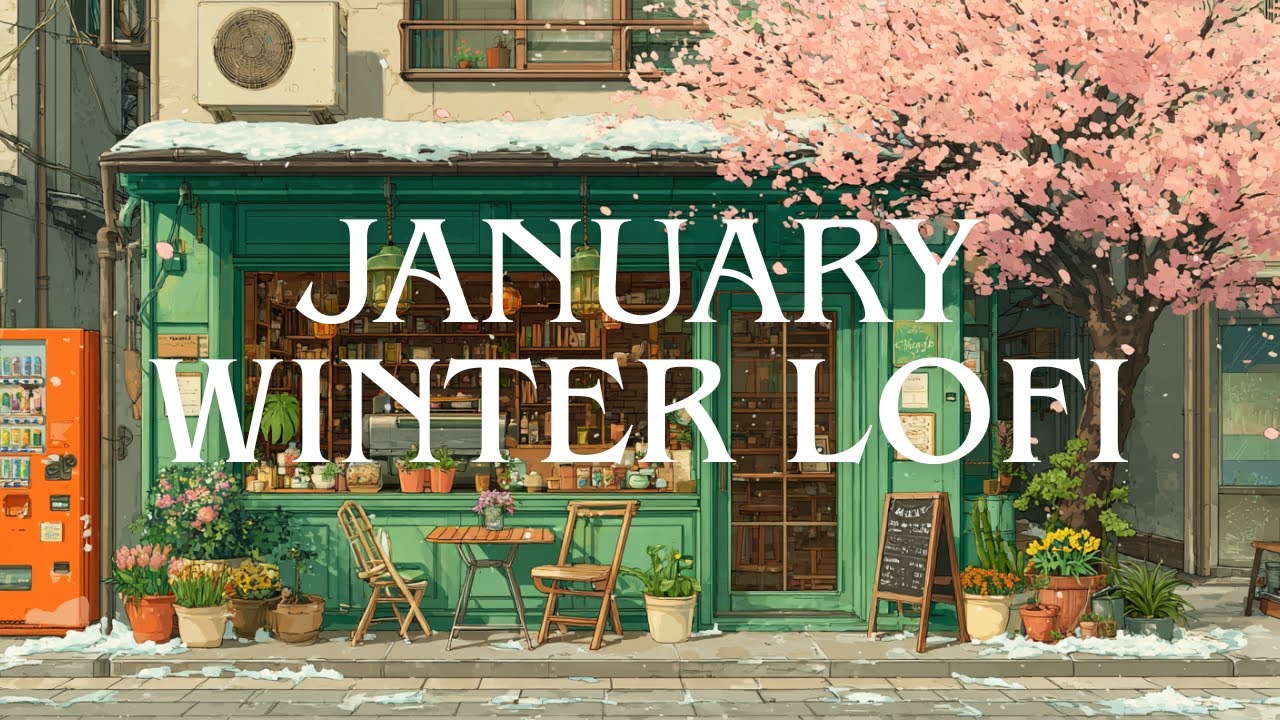Winter Cafe Lofi ❄️ Calm Beats to Study, Focus & Relax