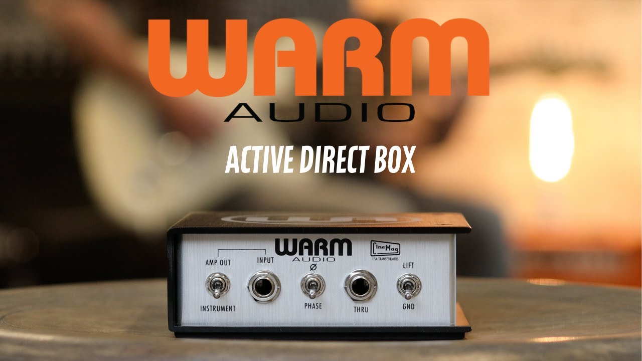 Warm Audio Active Direct Box Review - What is a Direct Box? (Answered)