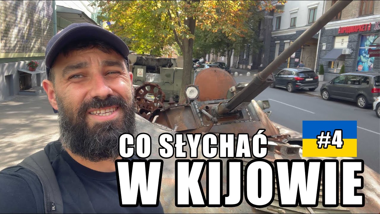 UKRAINA - KIJÓW - WSZEDŁEM SOBIE DO CZOŁGU
