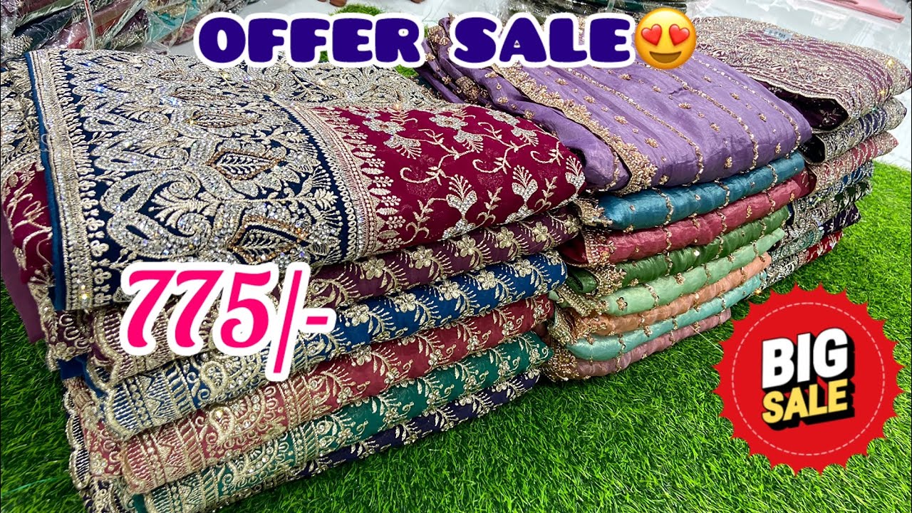 Online Sale || New Sarees Collection || Only Wholesale ||