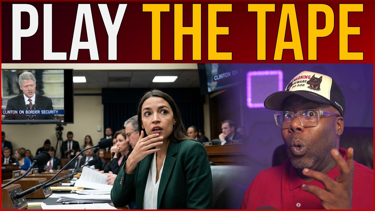 AOC LOSES IT When BILL CLINTONS PRO ICE TAPE Gets EXPOSED In Hearing