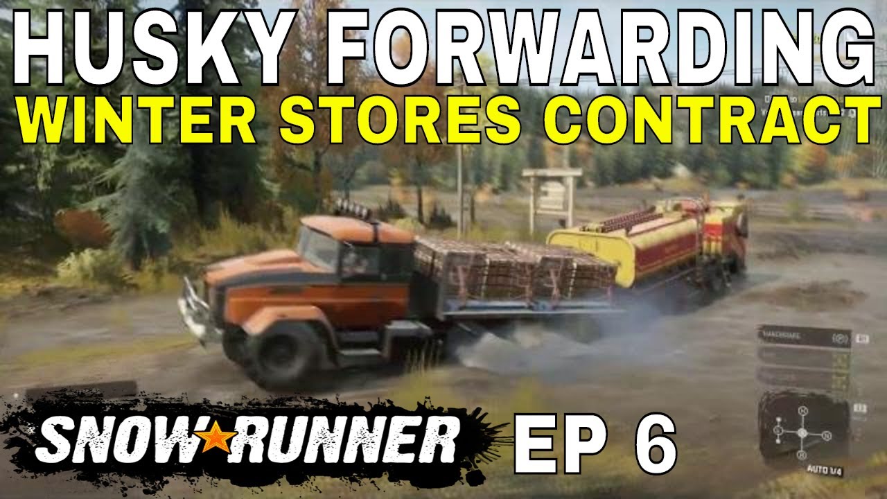 Snowrunner Winter Stores Contract Smithville Dam Timelapse EP 6
