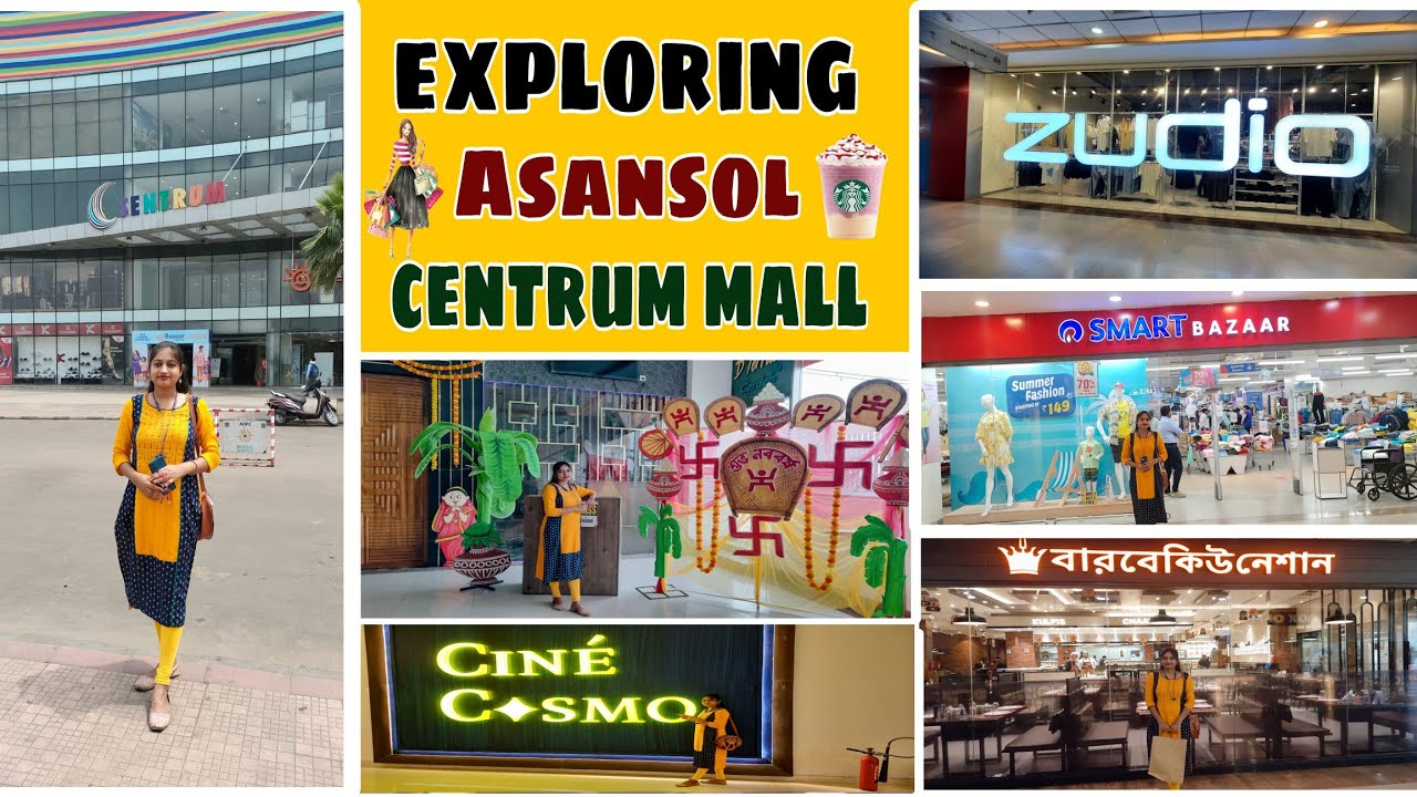 Exploring Asansol CENTRUM Mall🛍|| প্রথমবার Zudio তে কি কি কিনলাম👡👚||