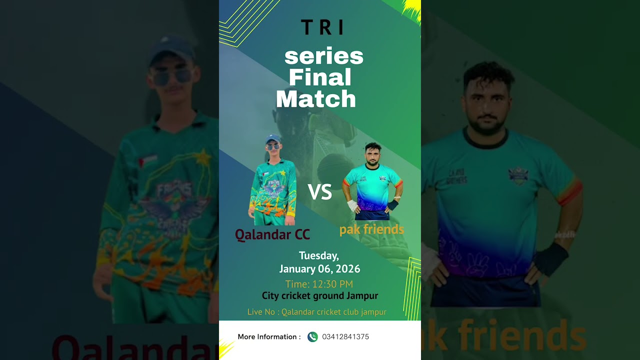 Today big Final match 
