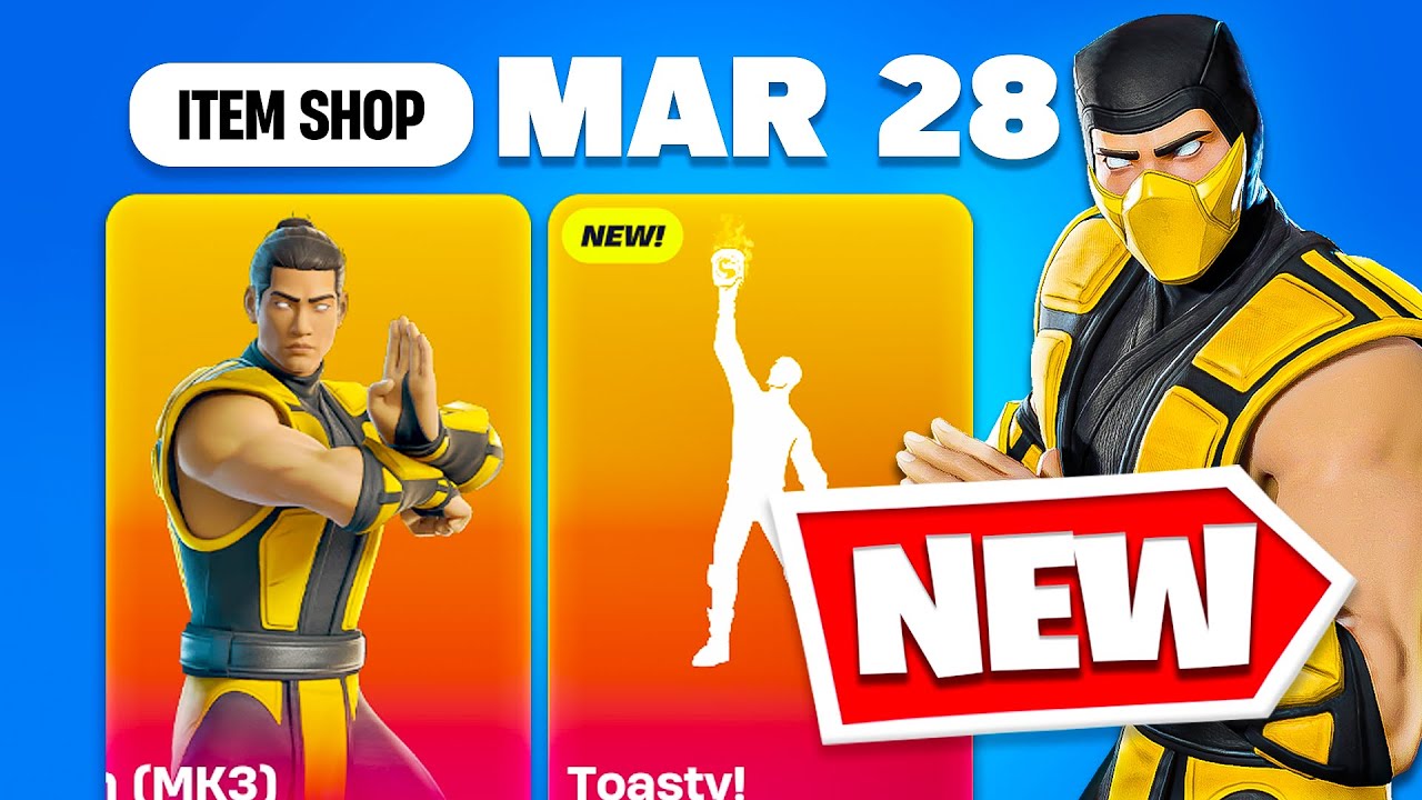 *NEW* KLASSIC KOMBAT BUNDLE *NEW* Fortnite Item Shop (Mar 28 2025)