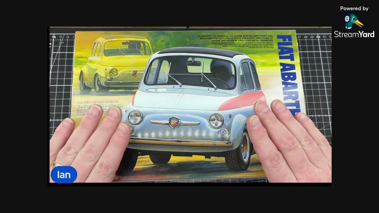 Tamiya Fiat Abarth 695 SS update