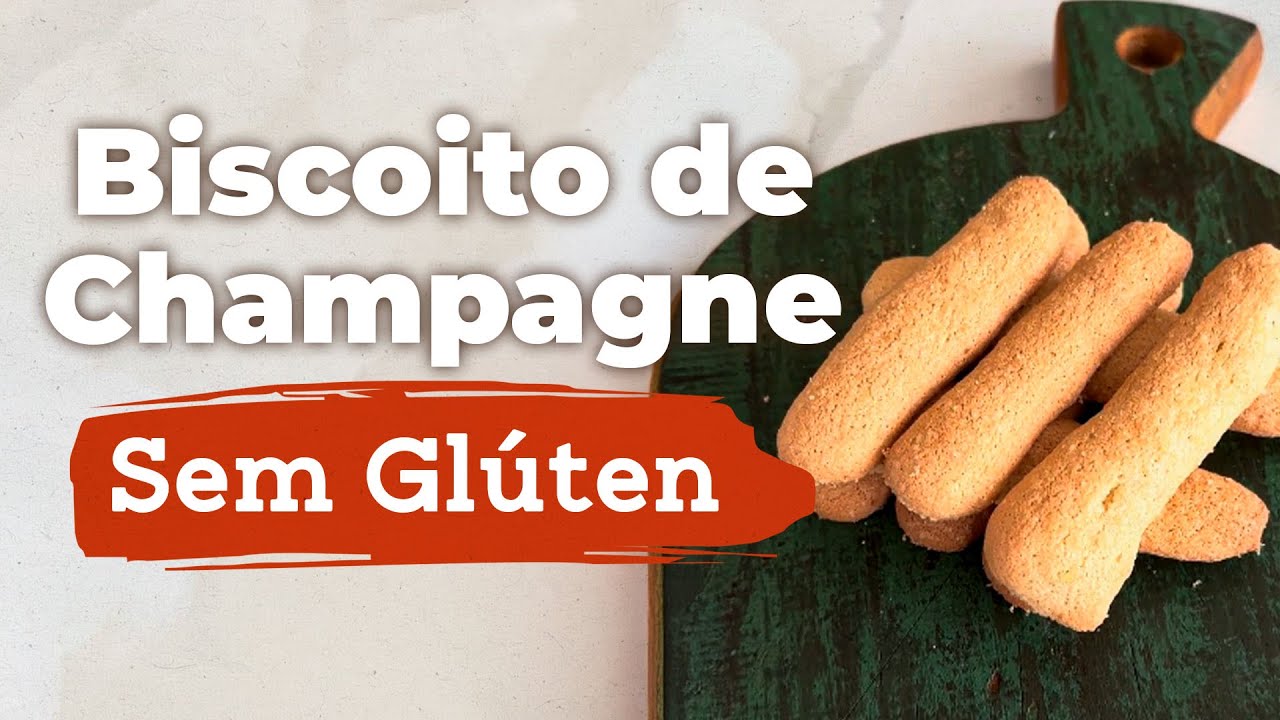 Biscoito Champanhe SEM GLÚTEN e SEM LEITE: Receita Leve e Crocante | Marcelo Horta
