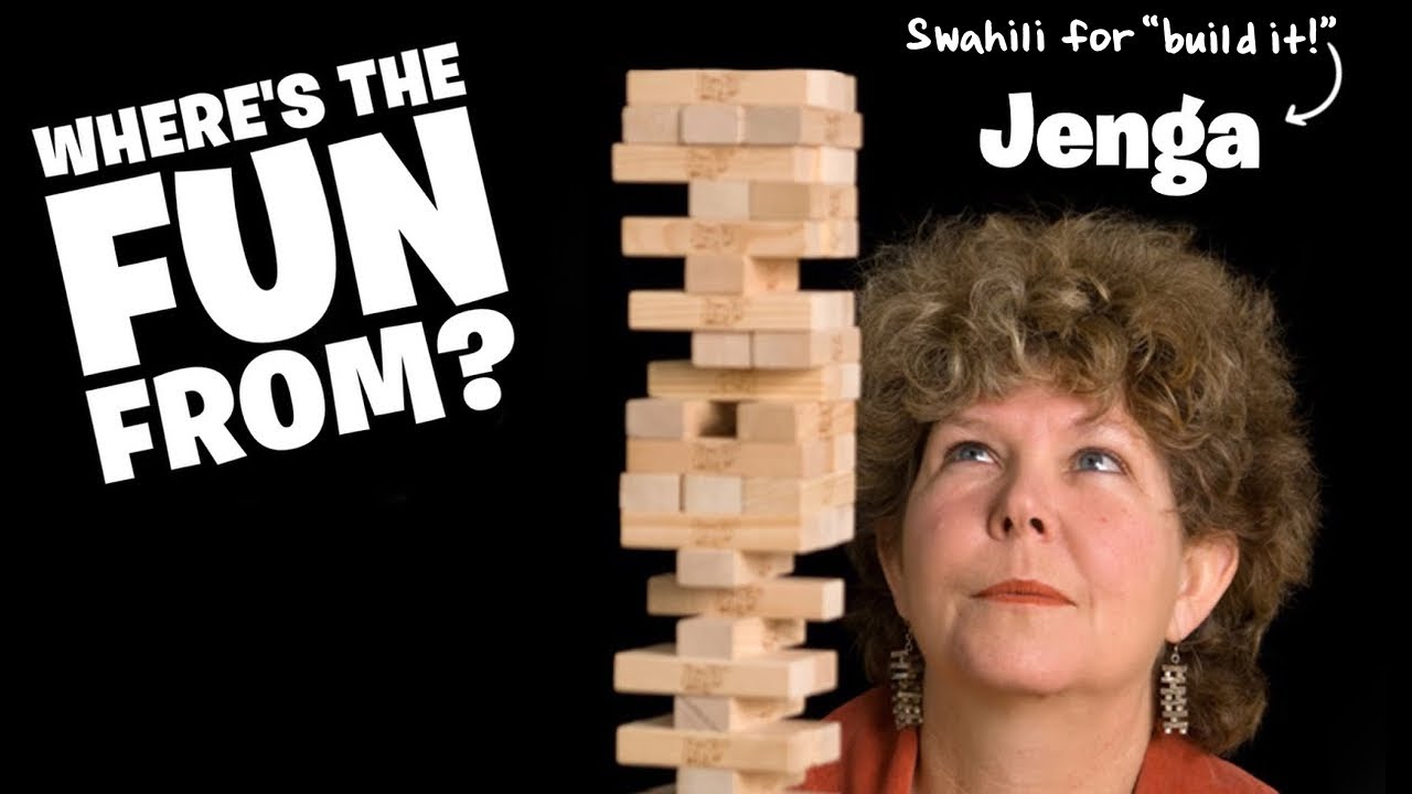 Leslie Scott Shares How She Invented Jenga!  | Where's the Fun from?