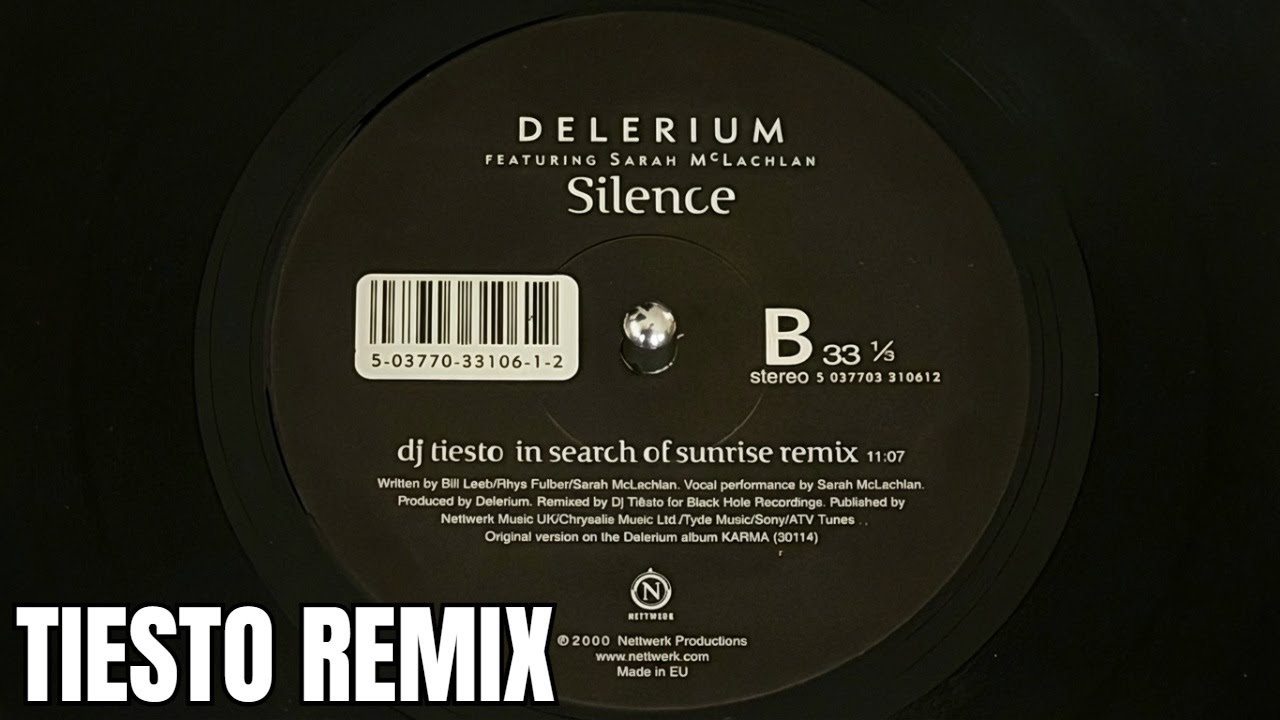 Delerium (Feat. Sarah McLachlan) - Silence (DJ Tiesto In Search Of Sunrise Remix) | Trance Classic