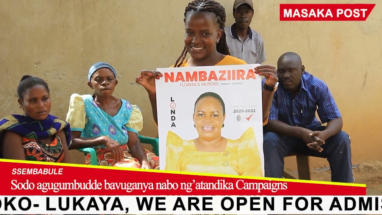 Sodo Aine Kaguta agugumbudde bavuganya nabo ng'atandika Campaigns mu Mawogola North e Ssembabule