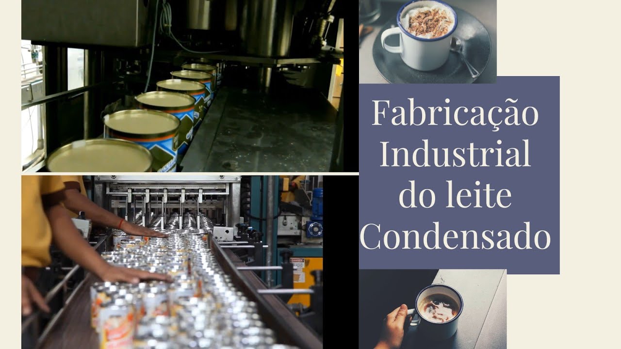 Como é feito o leite condensado, história e fabricação industrial do leite condensado.