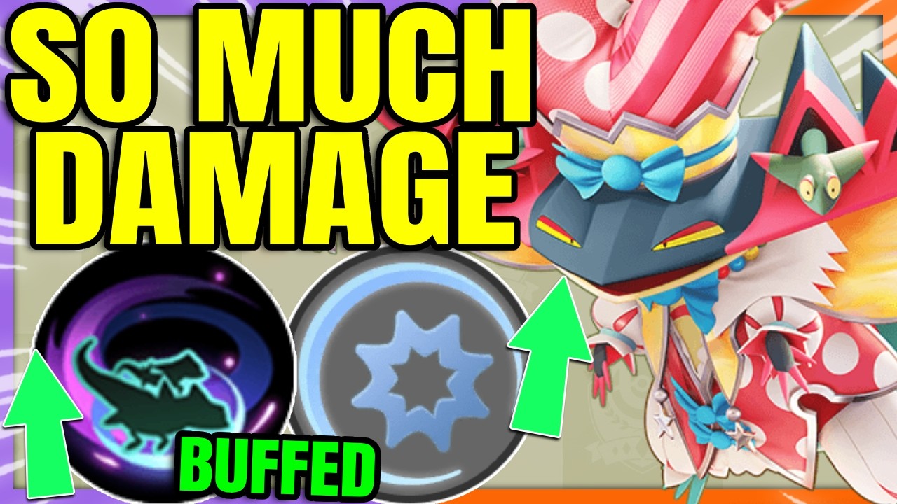 BUFFED DRAGON DANCE DRAGAPULT deals so much Damage now | Pokemon Unite