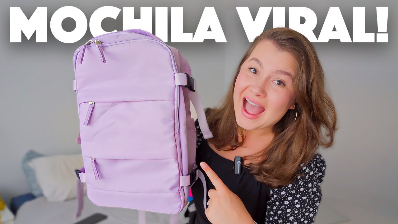 Testando a MOCHILA VIRAL por UMA SEMANA! Valeu a pena?