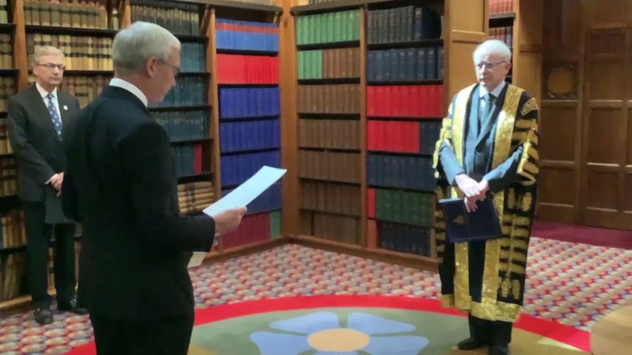 Swearing-in of Lord Burrows as a Justice of the Supreme Court of the United Kingdom