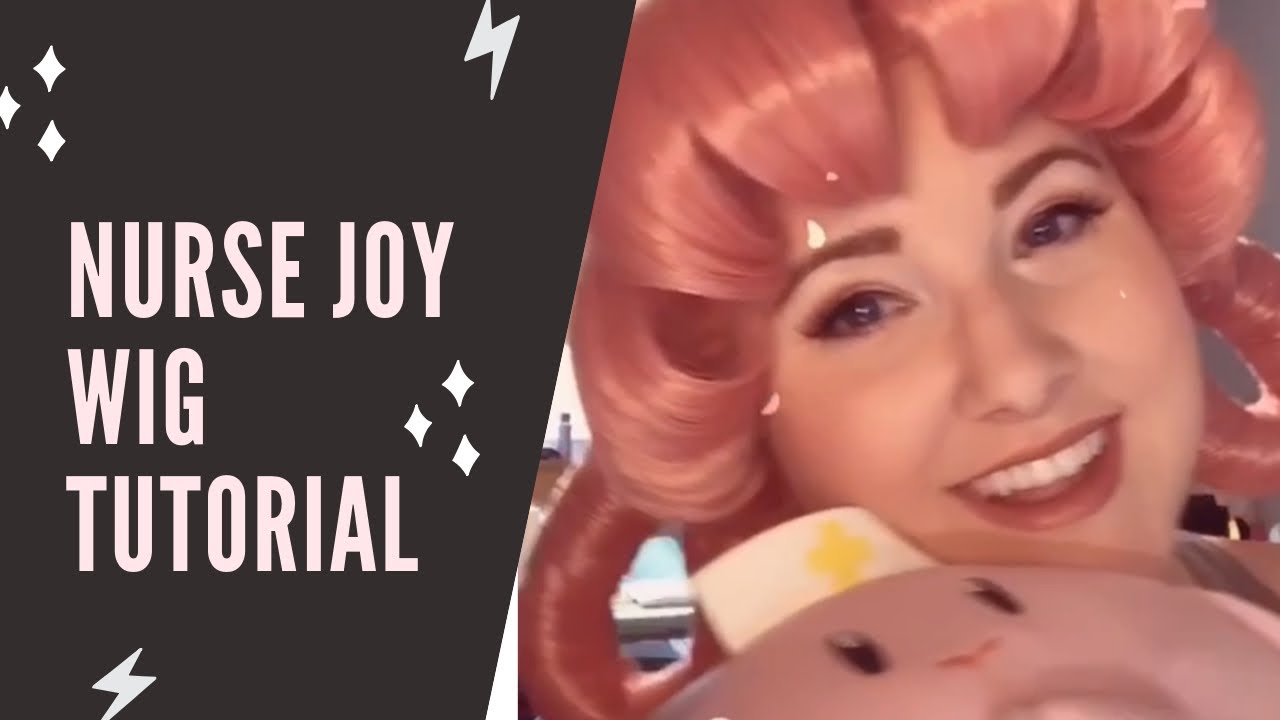 Nurse Joy Wig Tutorial Sponsored by Epic Cosplay Wigs