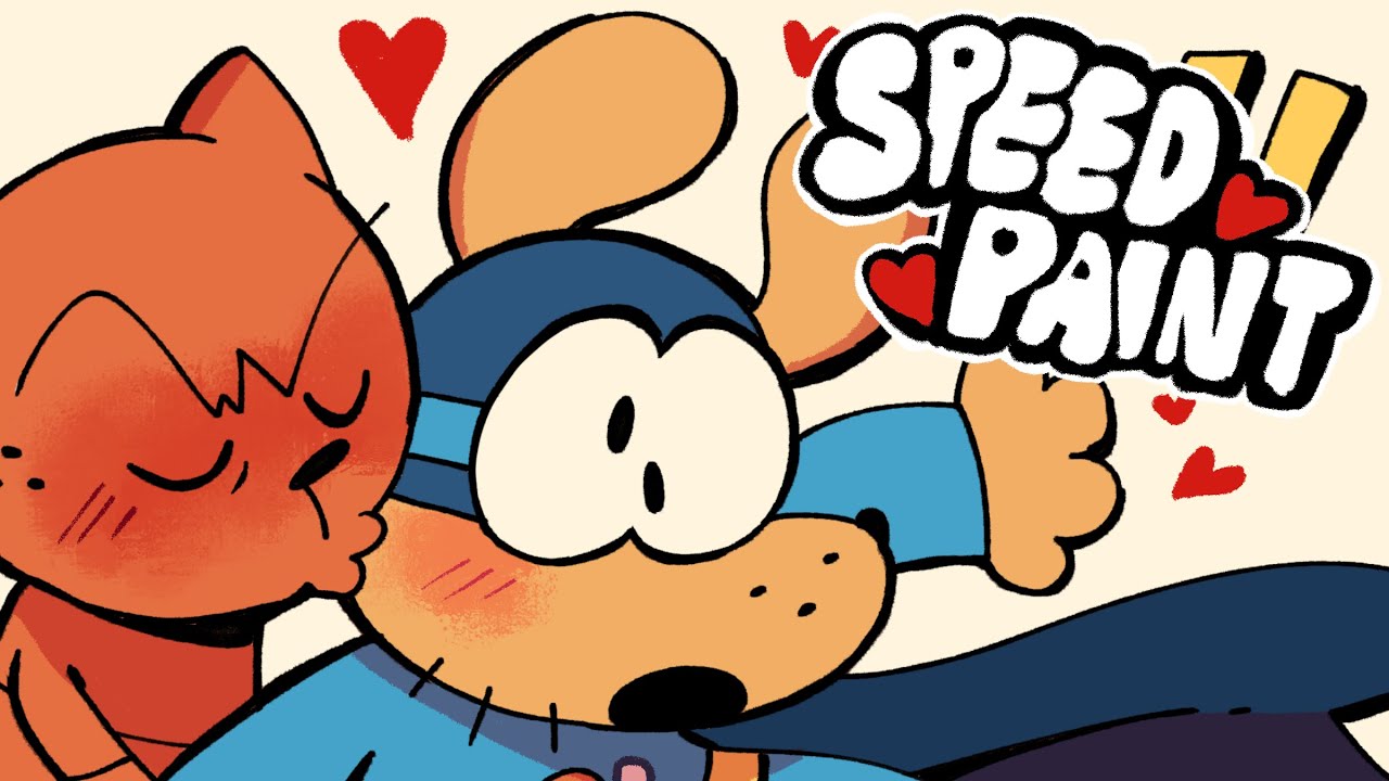 Bark Knight x Petey - Dogman Speedpaint