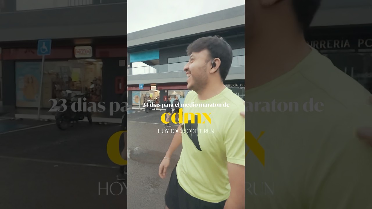 Coffe run con el equipo!!! #run #vlog #runner #deporte #corredorpromedio