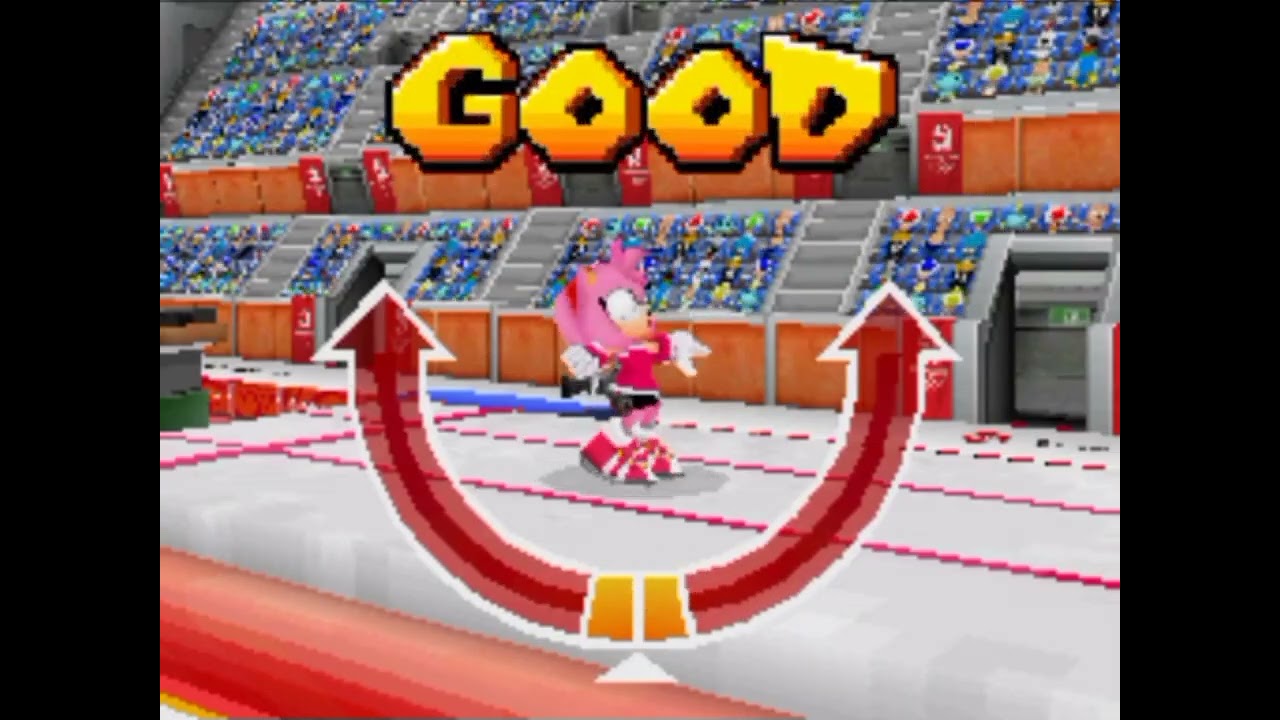 Mario & Sonic at the Beijing Olympic Games (DS) (Vault) All Characters Succeeding Animations