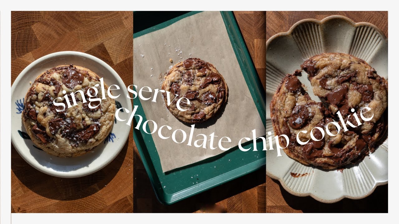 Single Serve Chocolate Chip Cookie