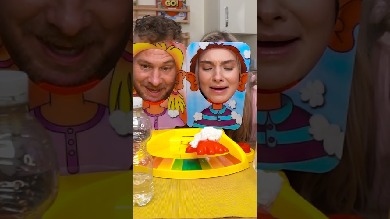 Pie face roulette #couple #shorts #funny