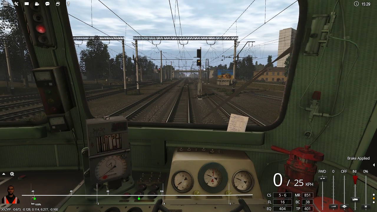 Trainz 2019, Карта Андрушевка - Виница, Сценарий - Поезд №4378 Фастов-Мосты