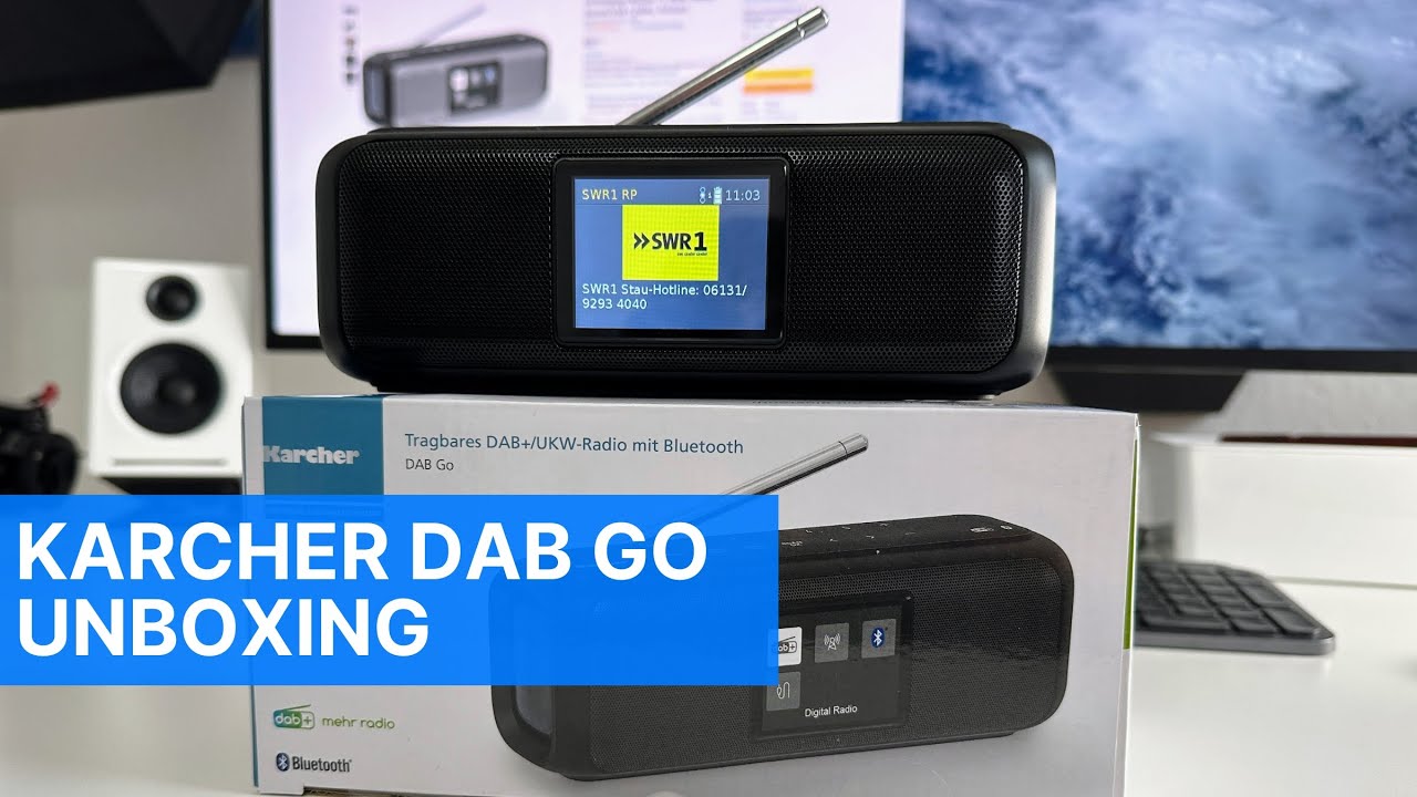 Karcher DAB Go Unboxing, Einrichtung und erster Eindruck (+ Gewinnspiel Ankündigung)