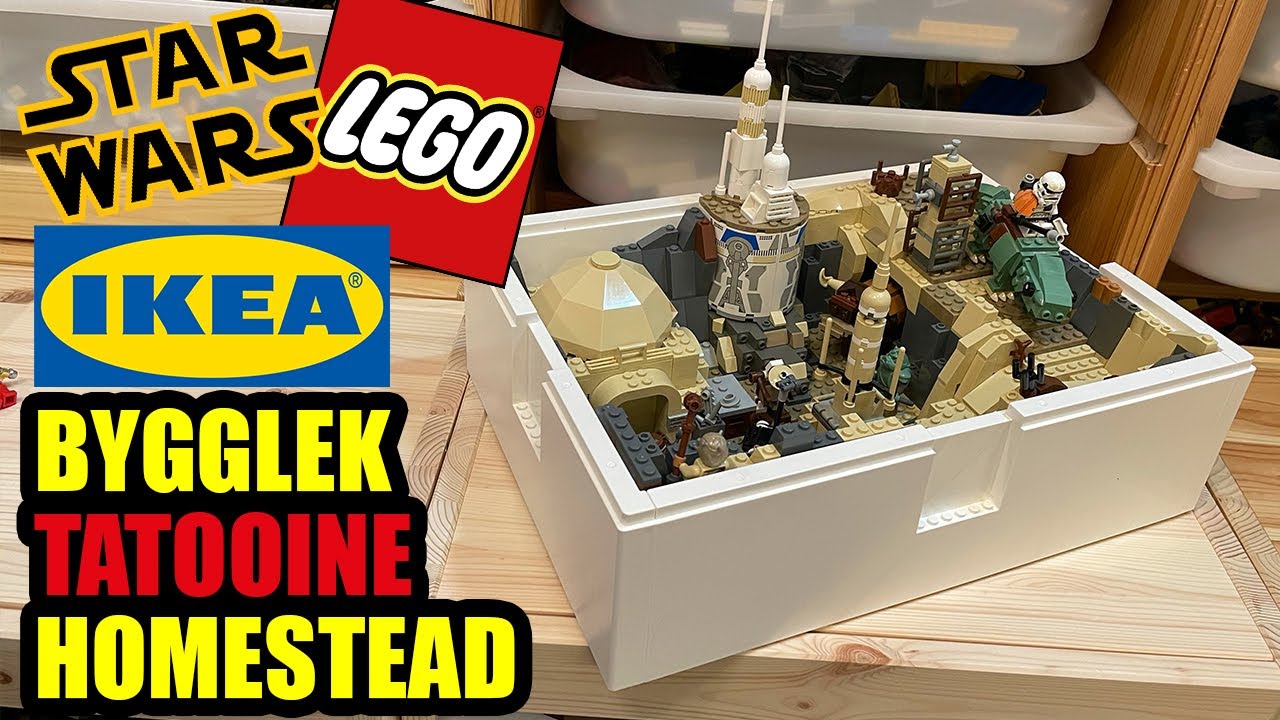 LEGO IKEA BYGGLEK STAR WARS Tatooine homestead MOC