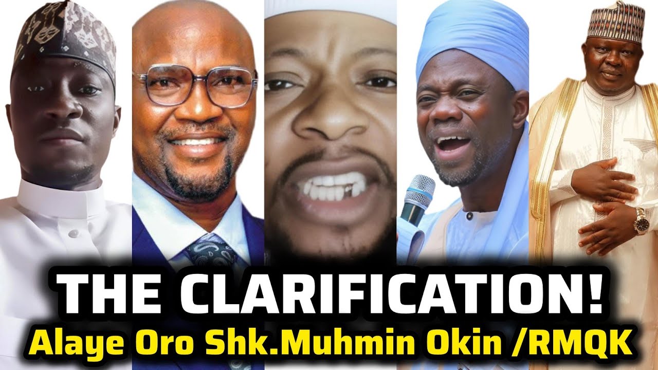 The Clarification ! Alaye Ọrọ Sheikh Muhmin Okin Ati Ijọ RMQK - Sheikh Aniyikaaye Sọro Alagbara