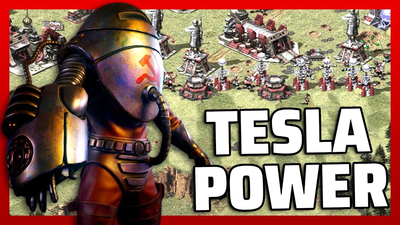 Red Alert 2 | Tesla Tank Ready? | (7 vs 1 NO SW!)