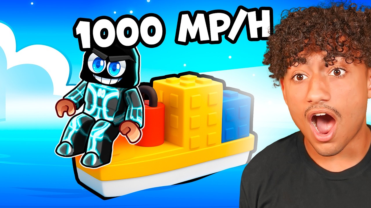 We Built The FASTEST BOAT in Roblox!