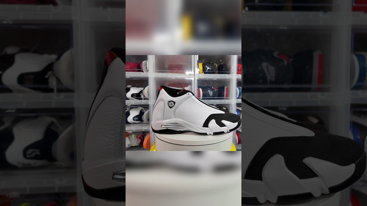 Air Jordan 14 Retro &ldquo;BLACK TOE&rdquo; 2024 #airjordan #jordan14 #blacktoe