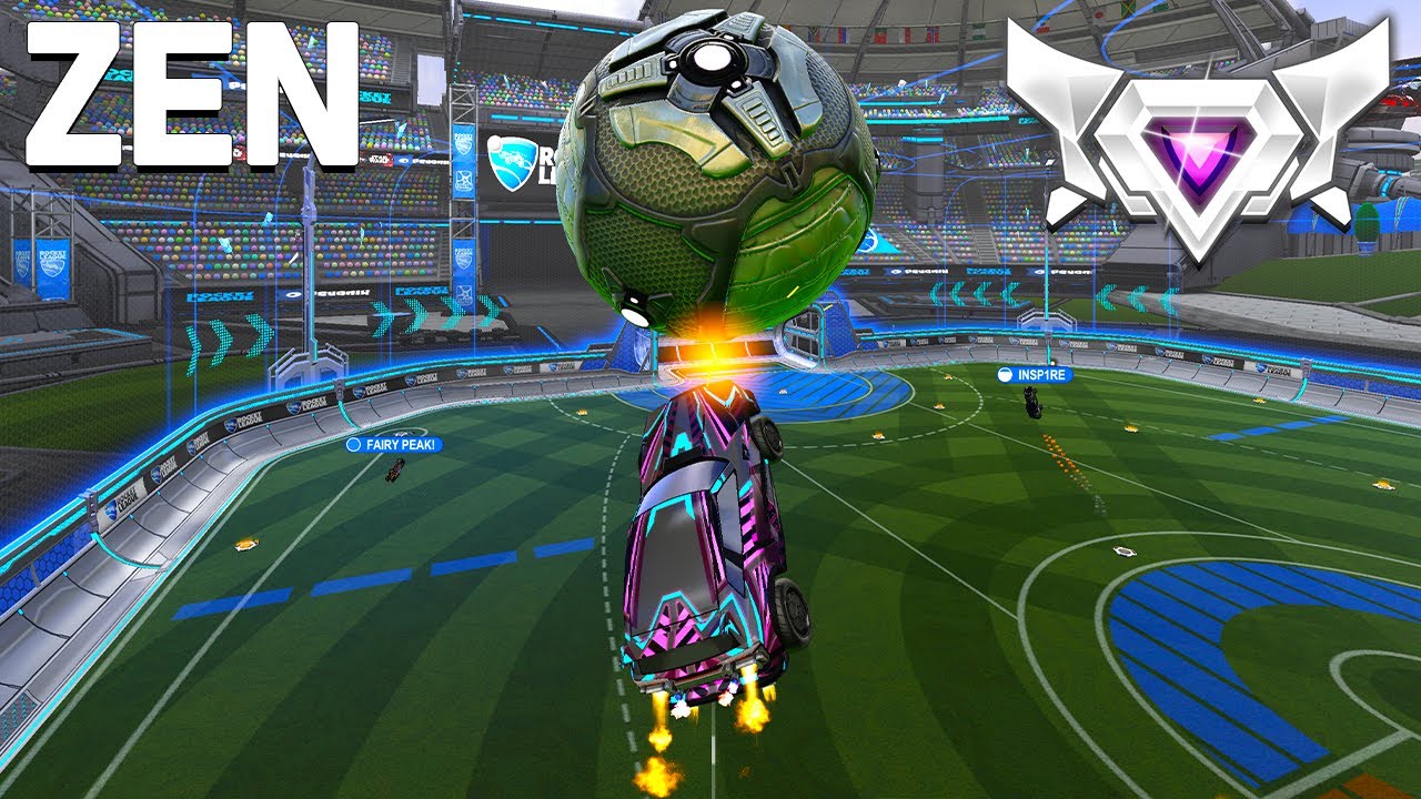 ZEN Rocket League Gameplay (SSL 2v2)