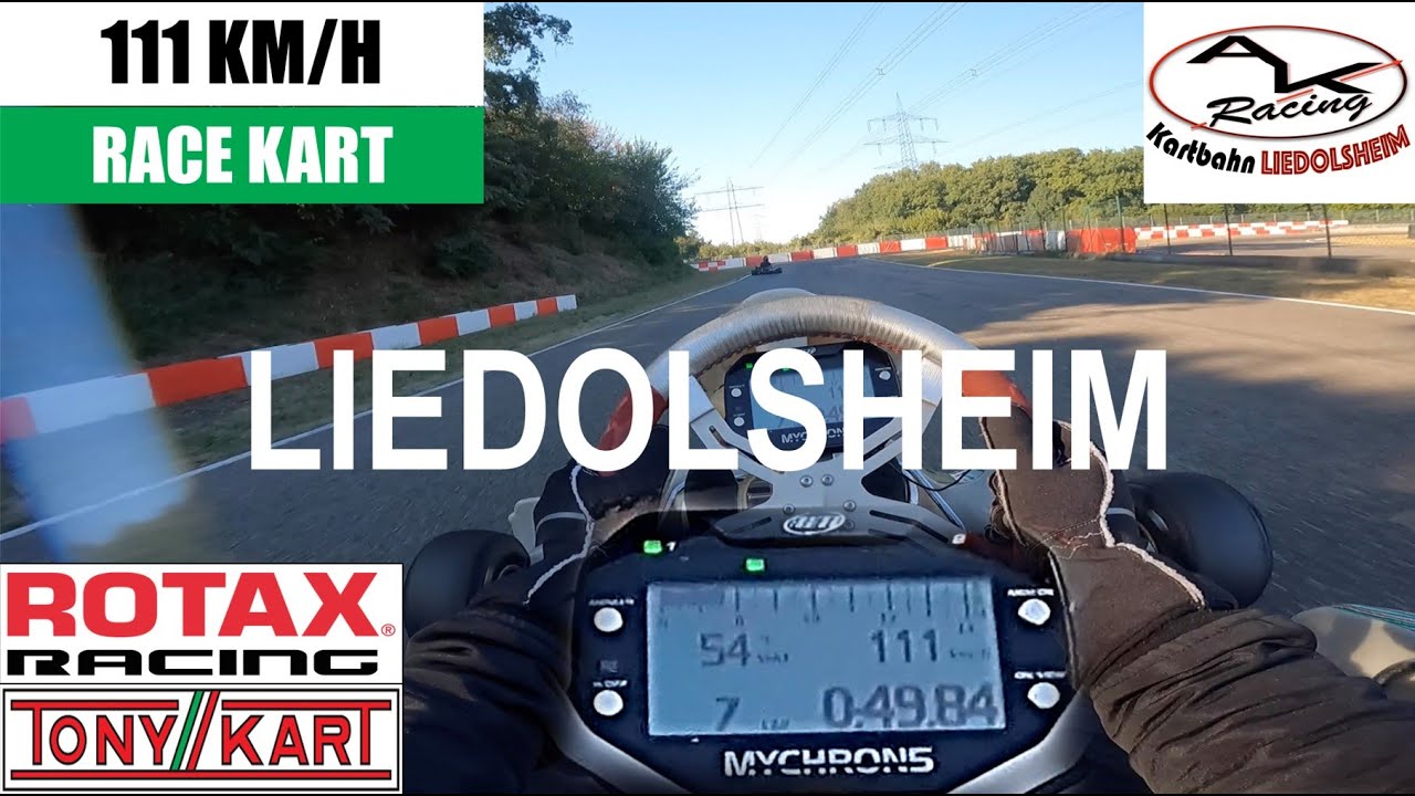 111kph race kart and 2.5s faster at Liedolsheim - Rotax (Germany 🇩🇪)