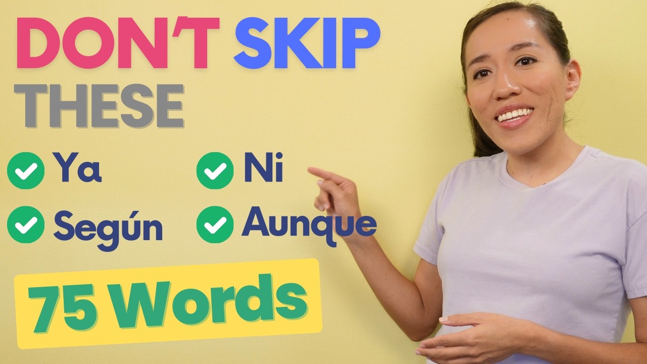 75 Spanish Words Beginners Don't Realize They Need