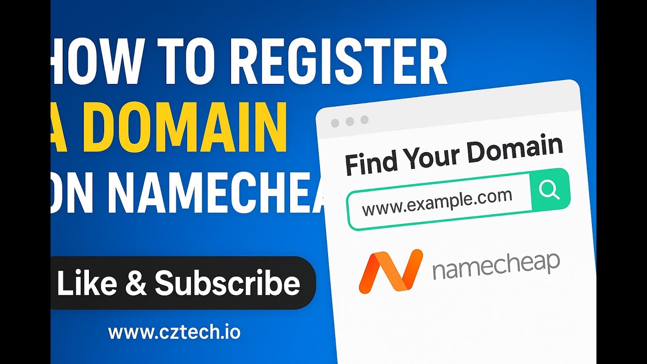 How to Register a Domain on Namecheap (Step-by-Step Tutorial for Beginners)