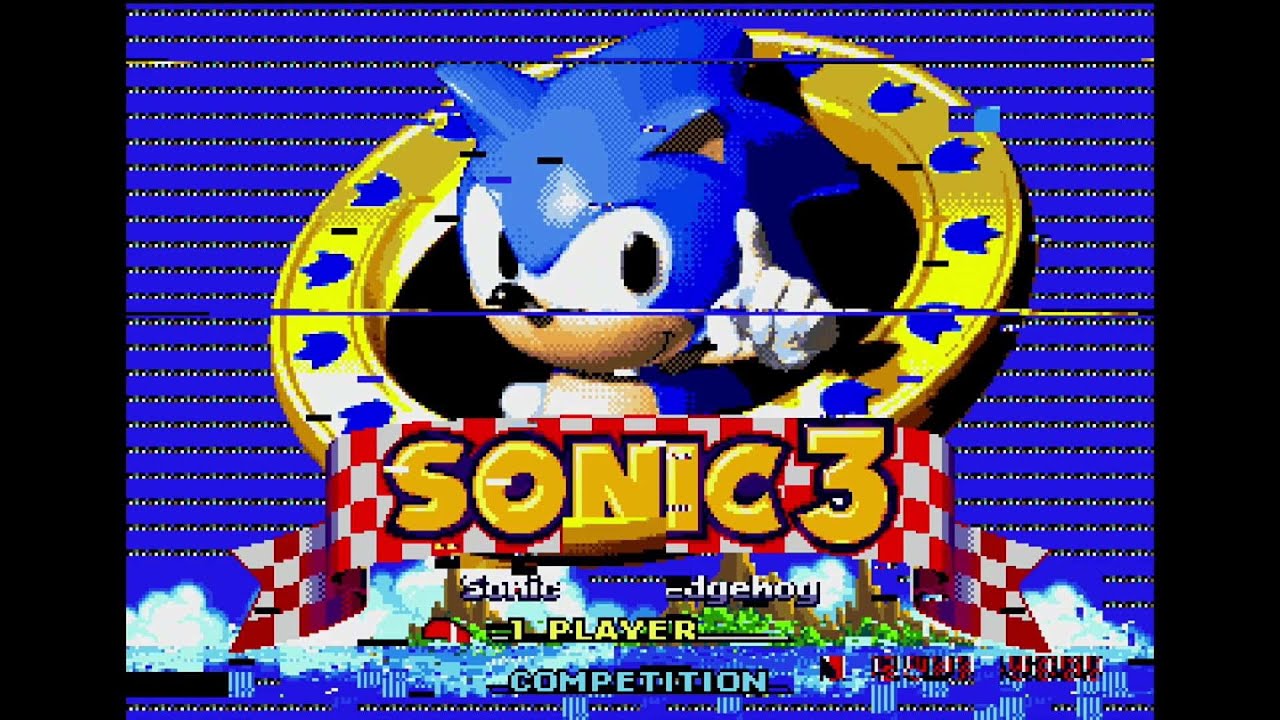 Sonic The Hedgehog 3 corruptions