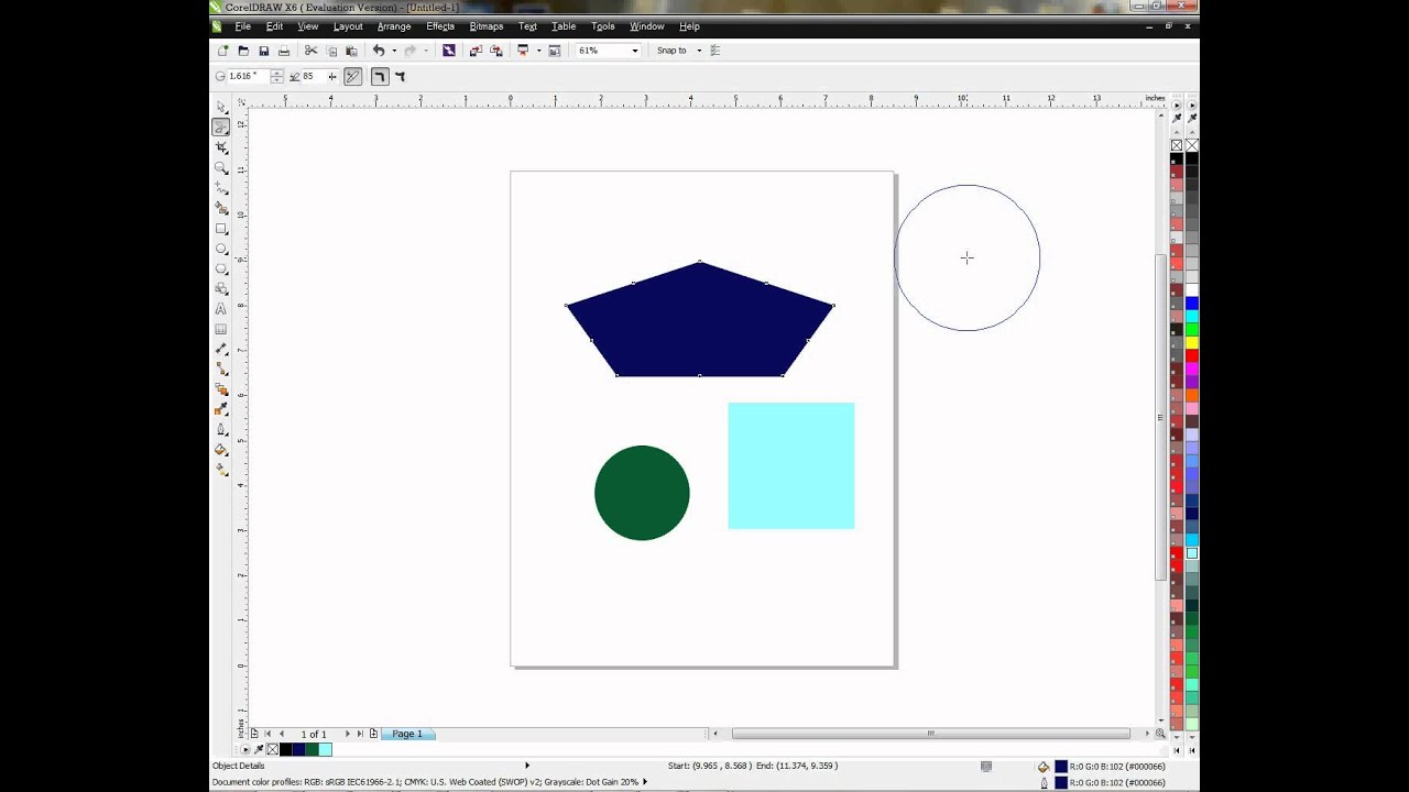 Using the New Smear Tool in Corel X6 -