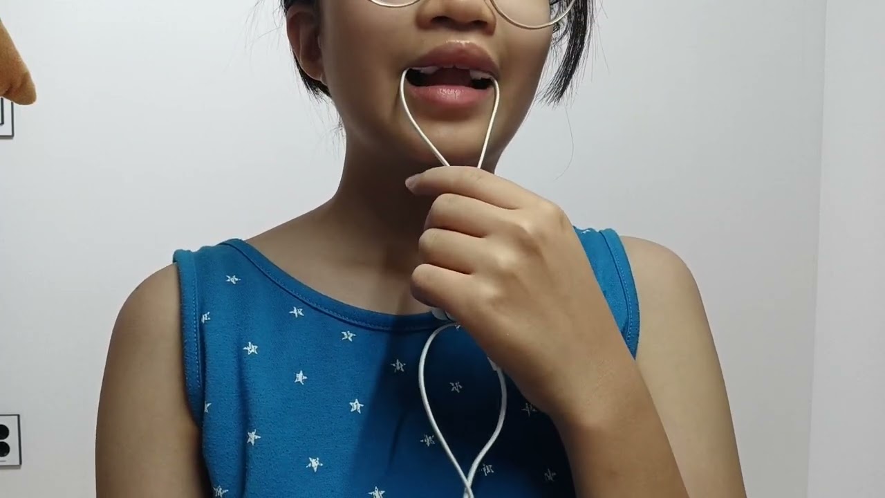 이어폰 먹기 asmr/!소리를 키워주세요!