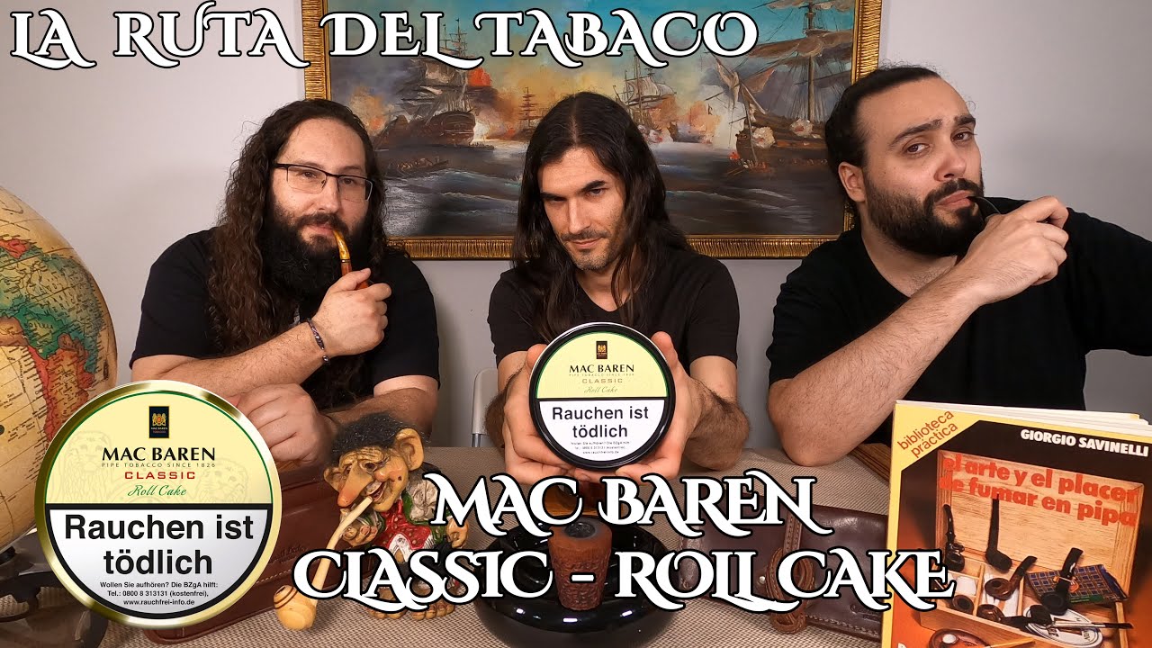 Tabaco de Pipa - Mac Baren - Classic Roll Cake - Fumar en pipa