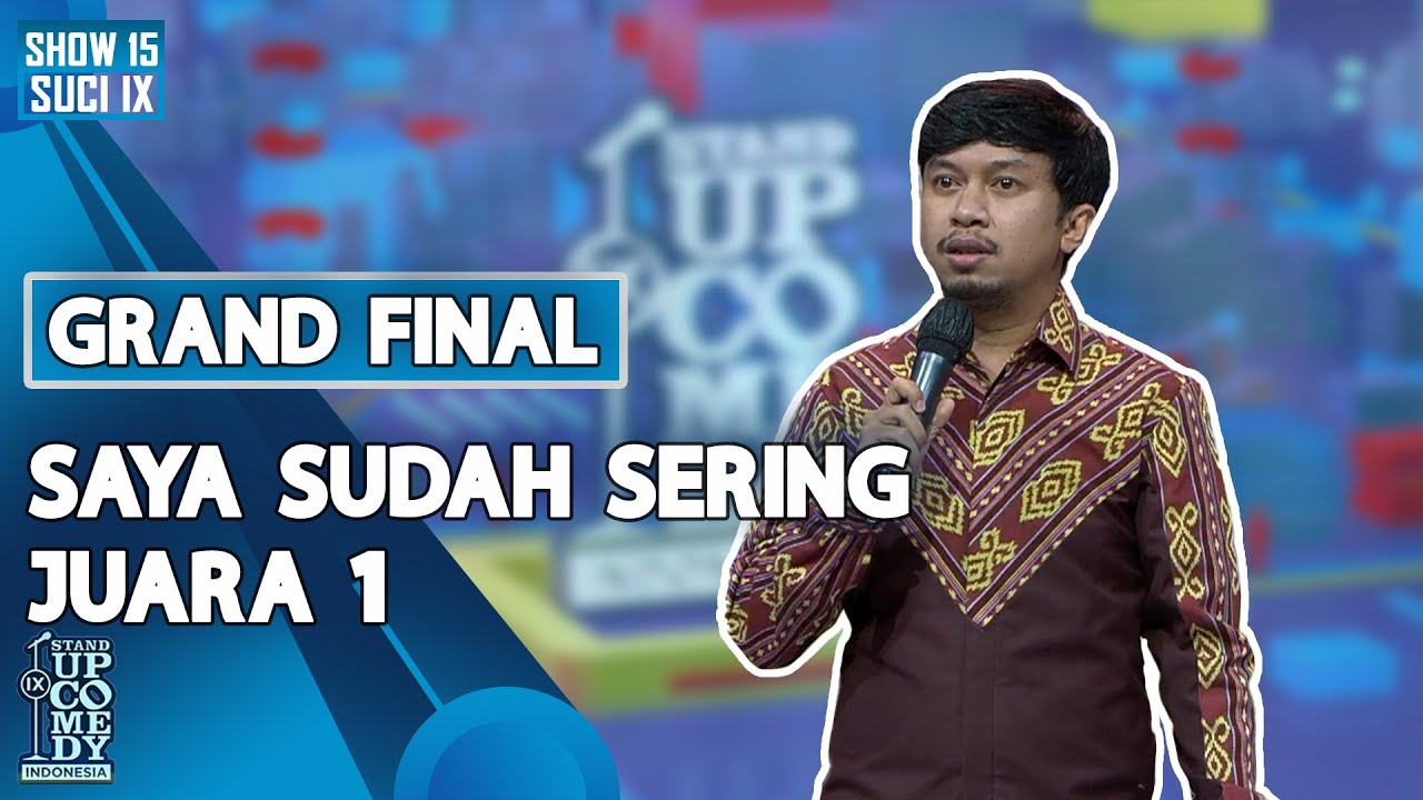Stand Up Ali Akbar: Saya Sudah Sering Juara 1 - GRAND FINAL SUCI IX