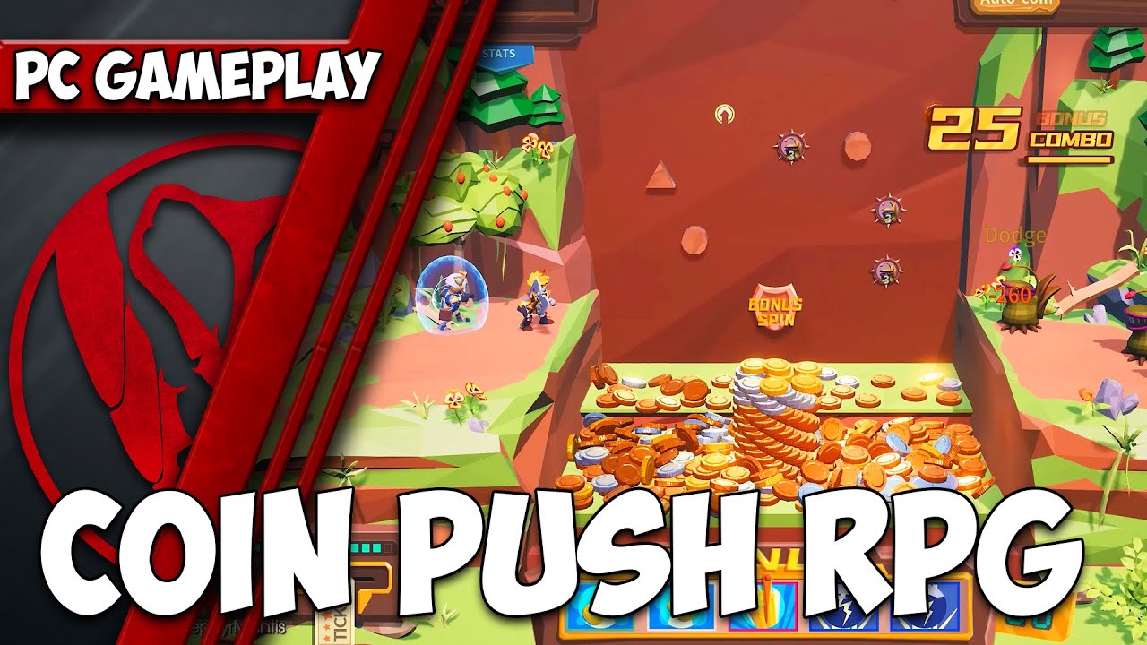 Coin Push RPG | PC Gameplay | 1440p HD | Max Settings