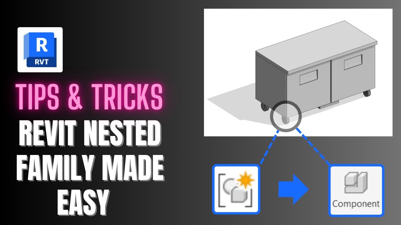 Revit Tips & Tricks - Revit Nested Family Made Easy!