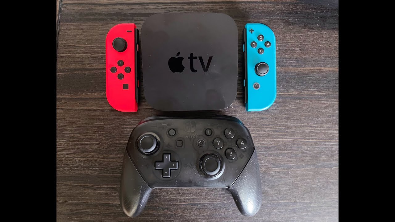Connect Nintendo Switch Controllers to your Apple TV